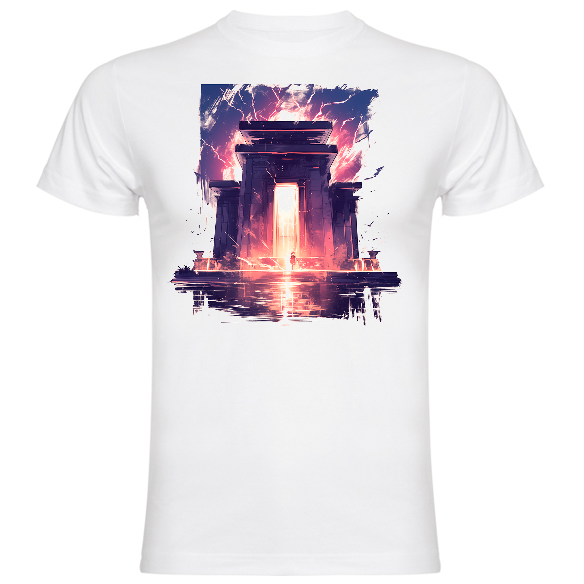 Sudadera con estampado gráfico "Templo de Debod"