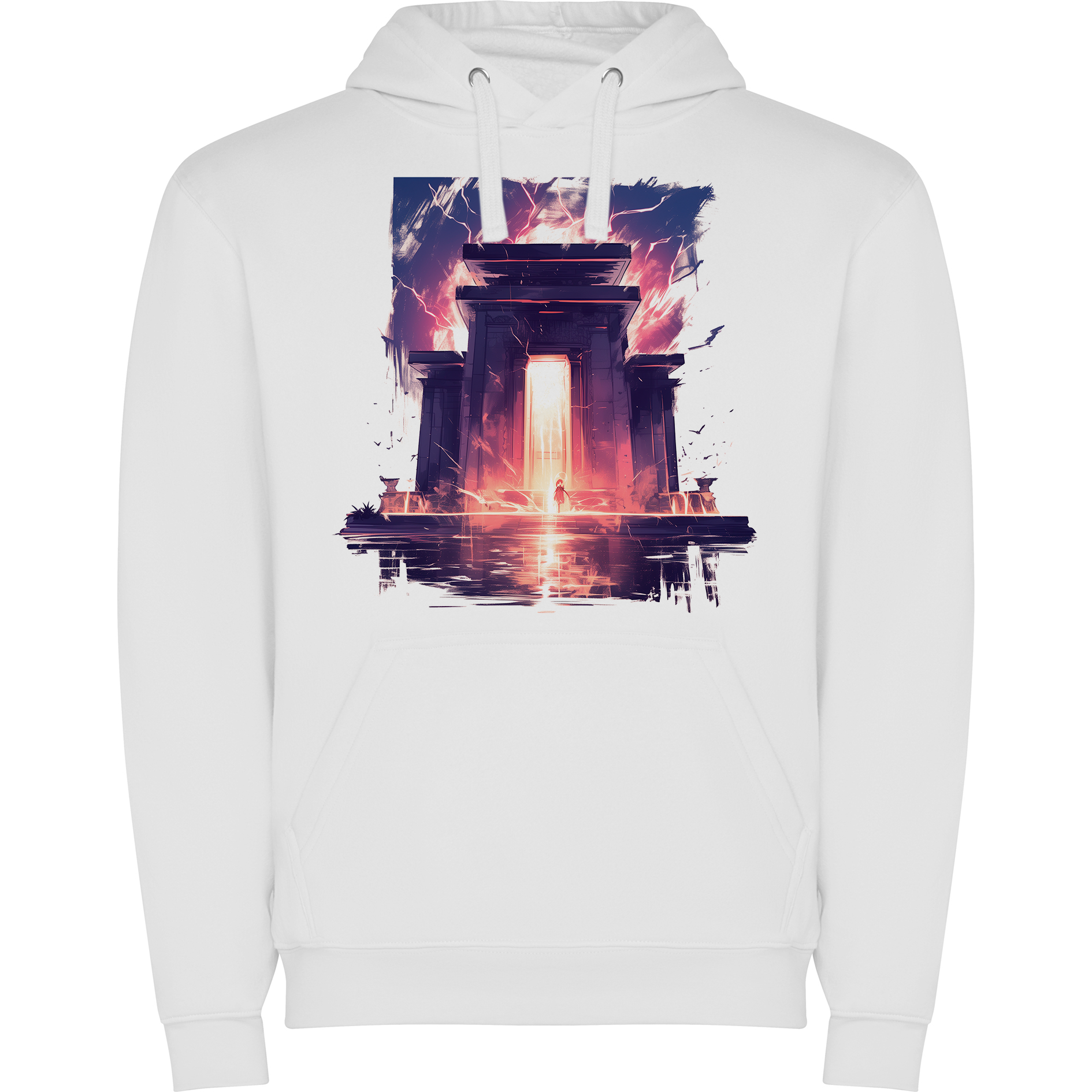 Sudadera con estampado gráfico "Templo de Debod"