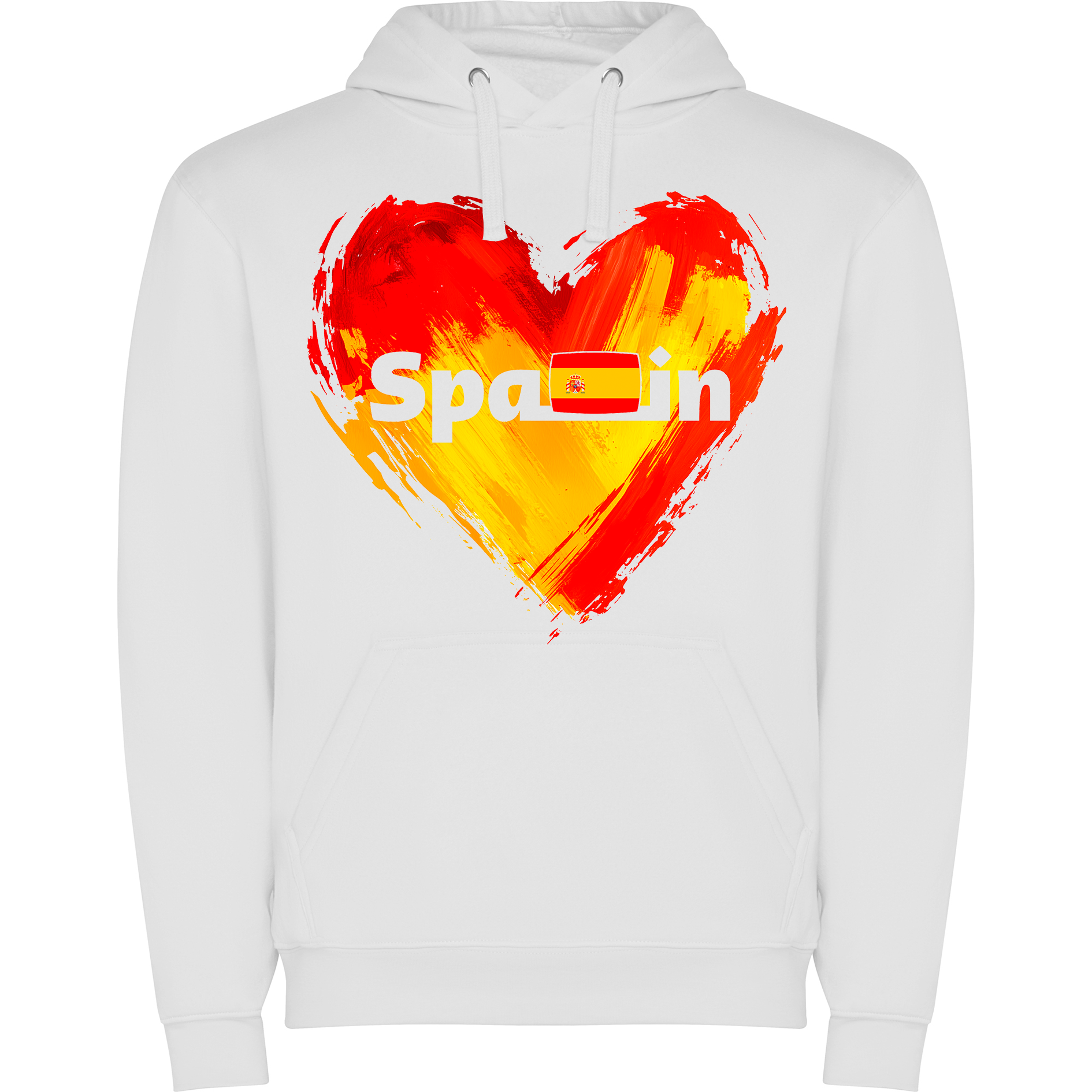 Sudadera con estampado gráfico "Bandera de España"
