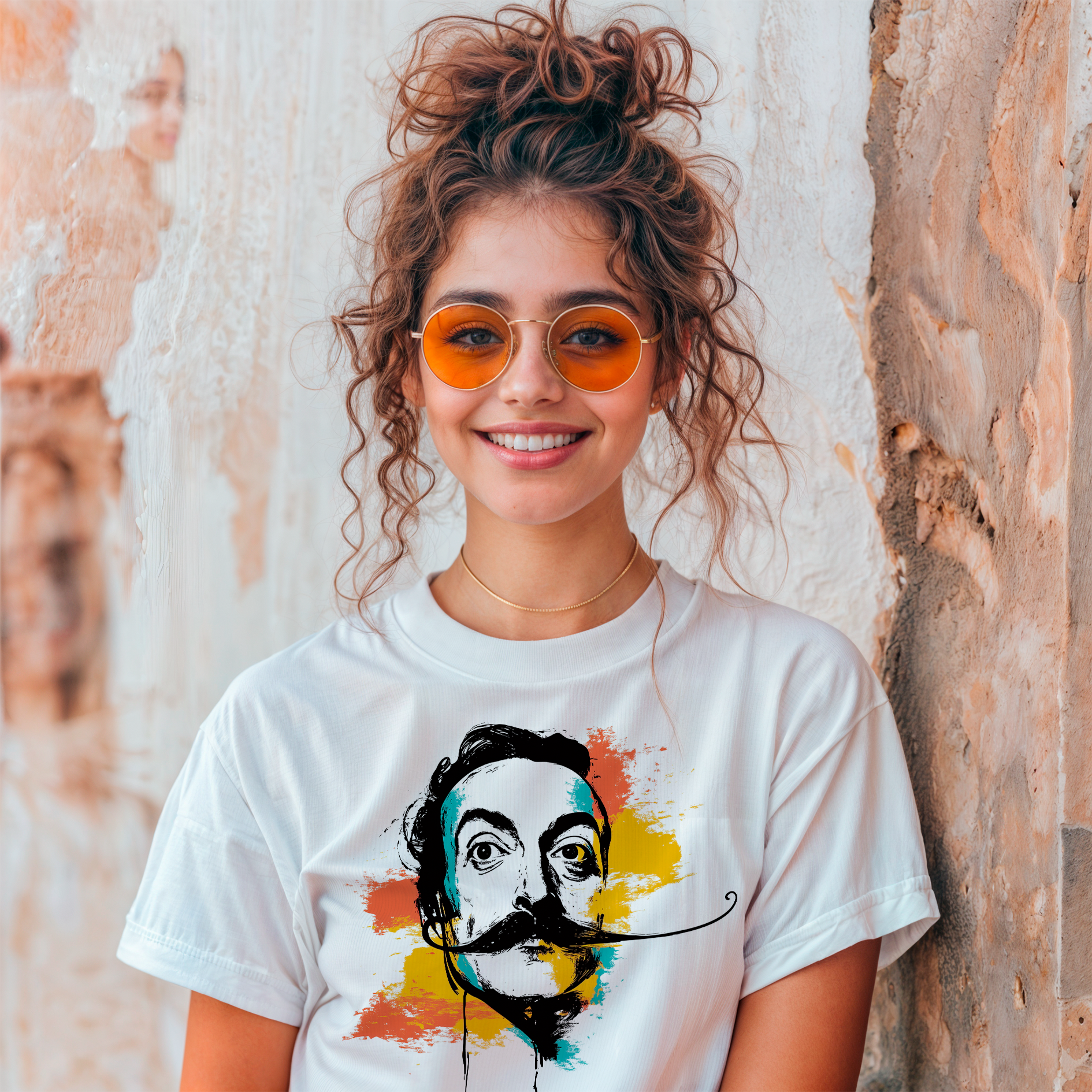 Sudadera con estampado gráfico "Salvador Dalí"