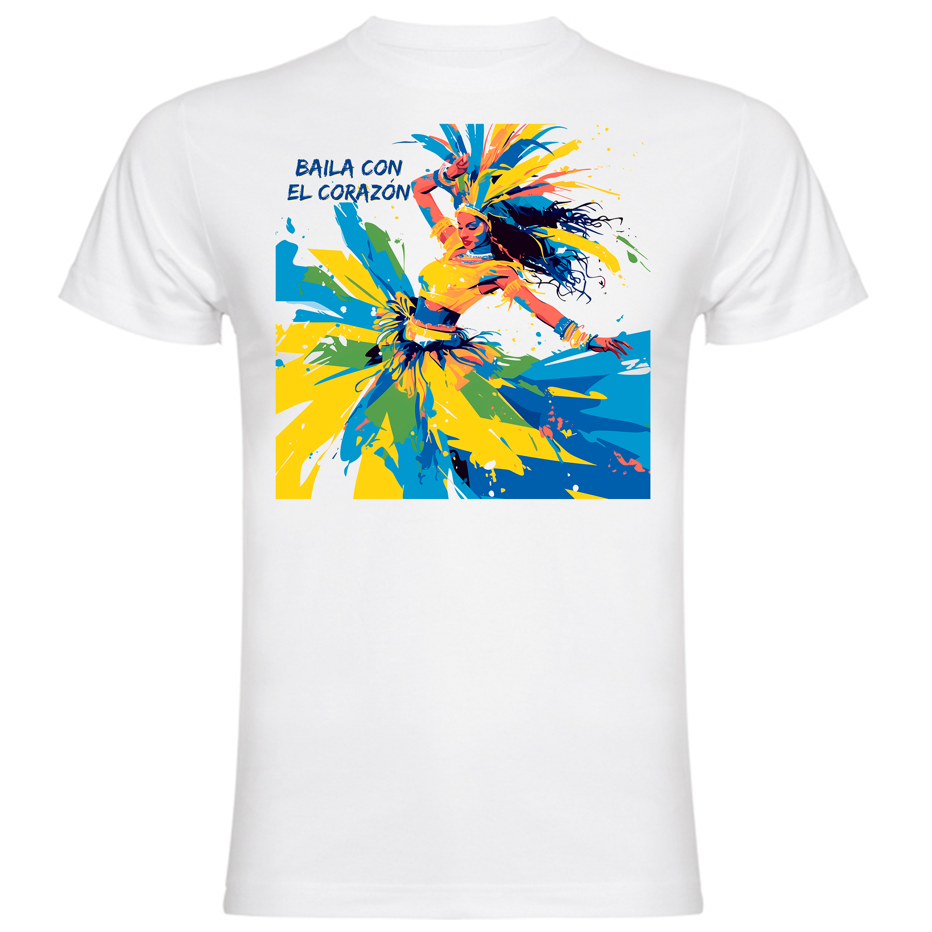 Sudadera con estampado gráfico "Carnaval en Canarias"