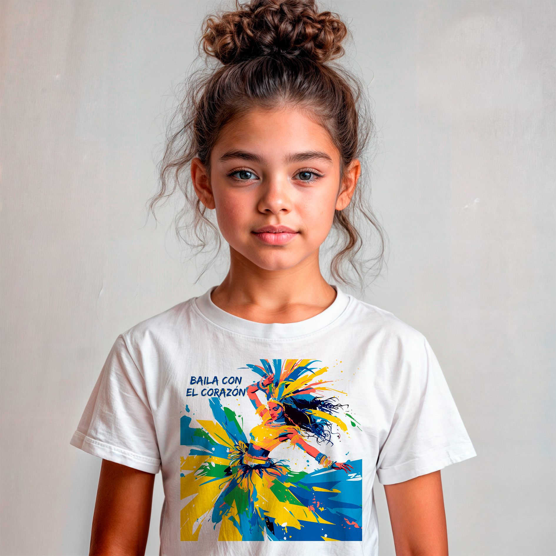 Sudadera con estampado gráfico "Carnaval en Canarias"