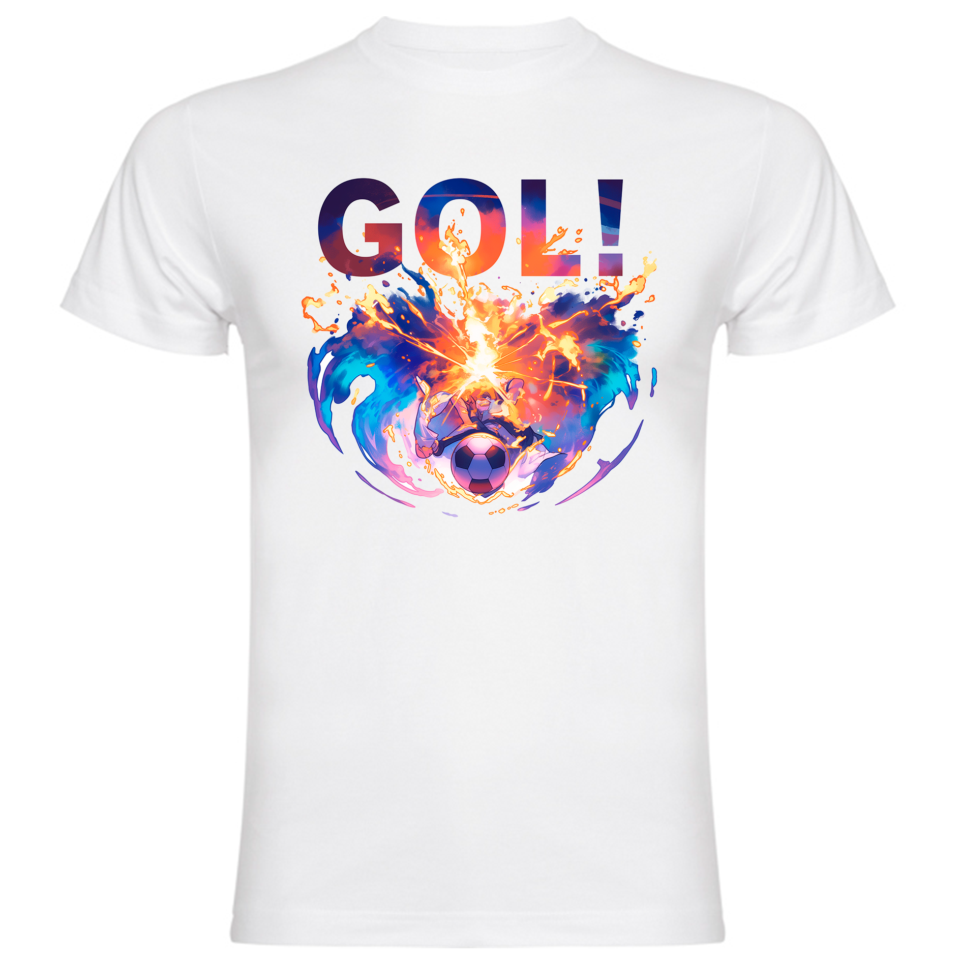 Sudadera con estampado gráfico "¡Gol!"