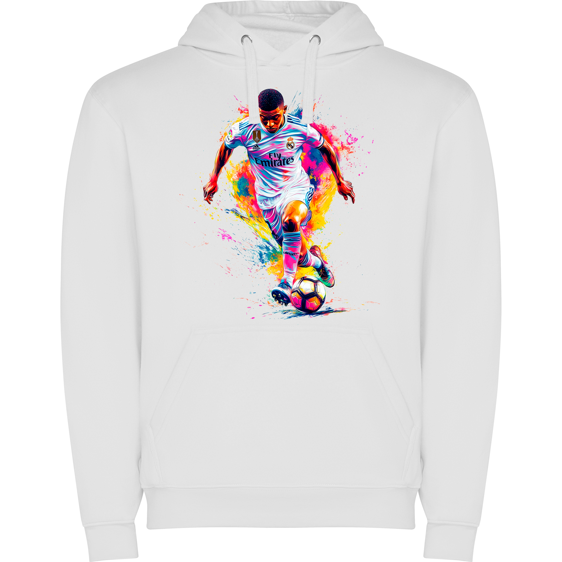 Sudadera con estampado gráfico "Kylian Mbappé"