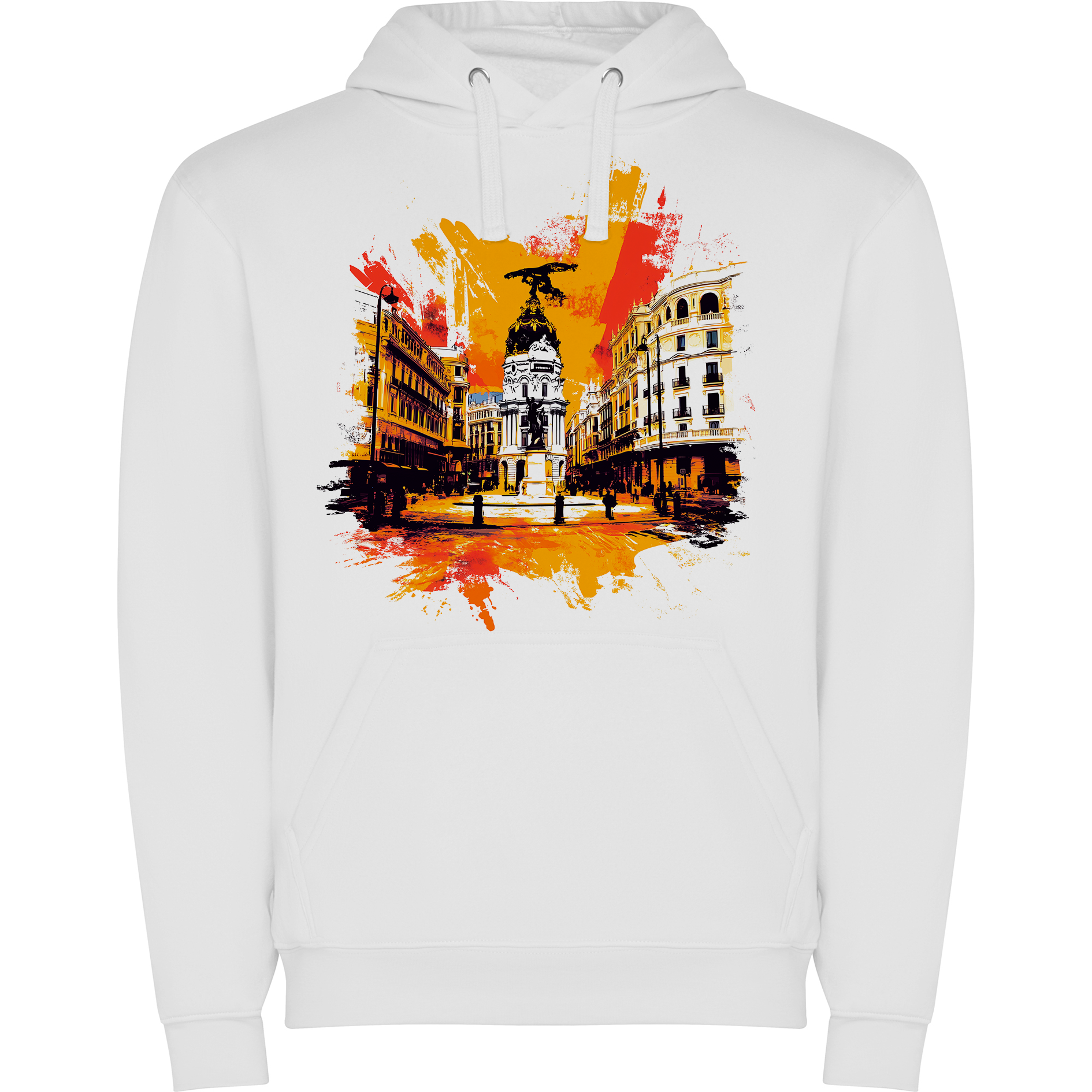 Sudadera con estampado gráfico "Puerta del Sol"
