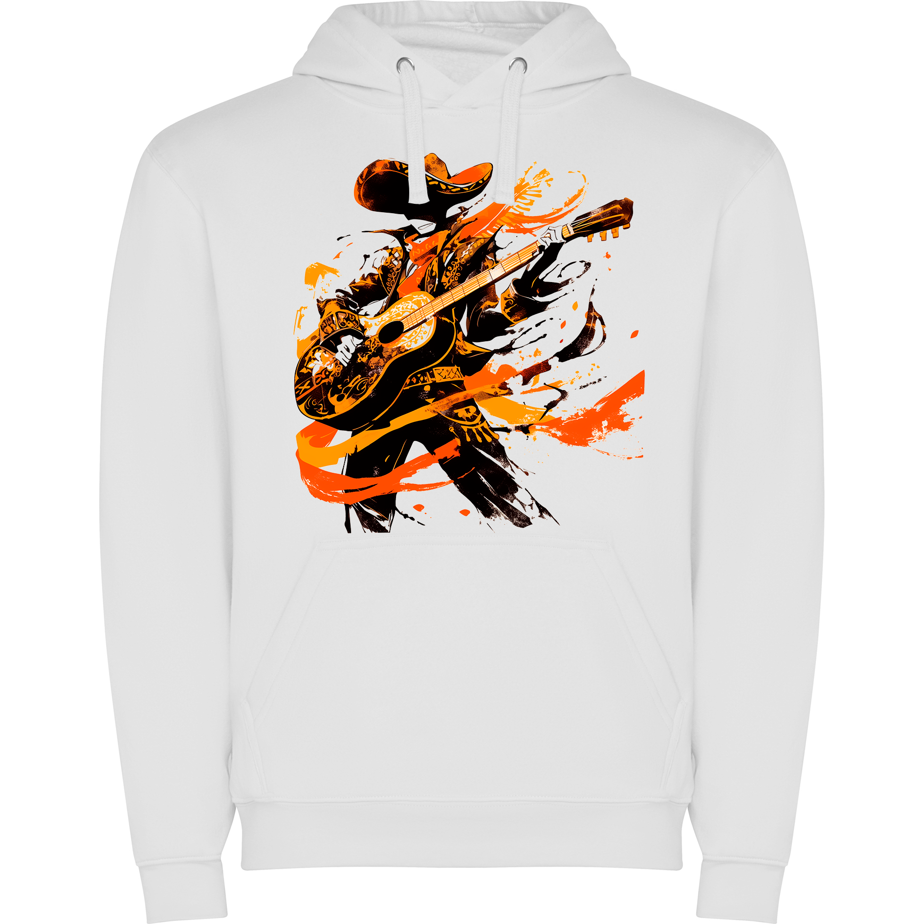 Sudadera con estampado gráfico "Mariachi Punk"
