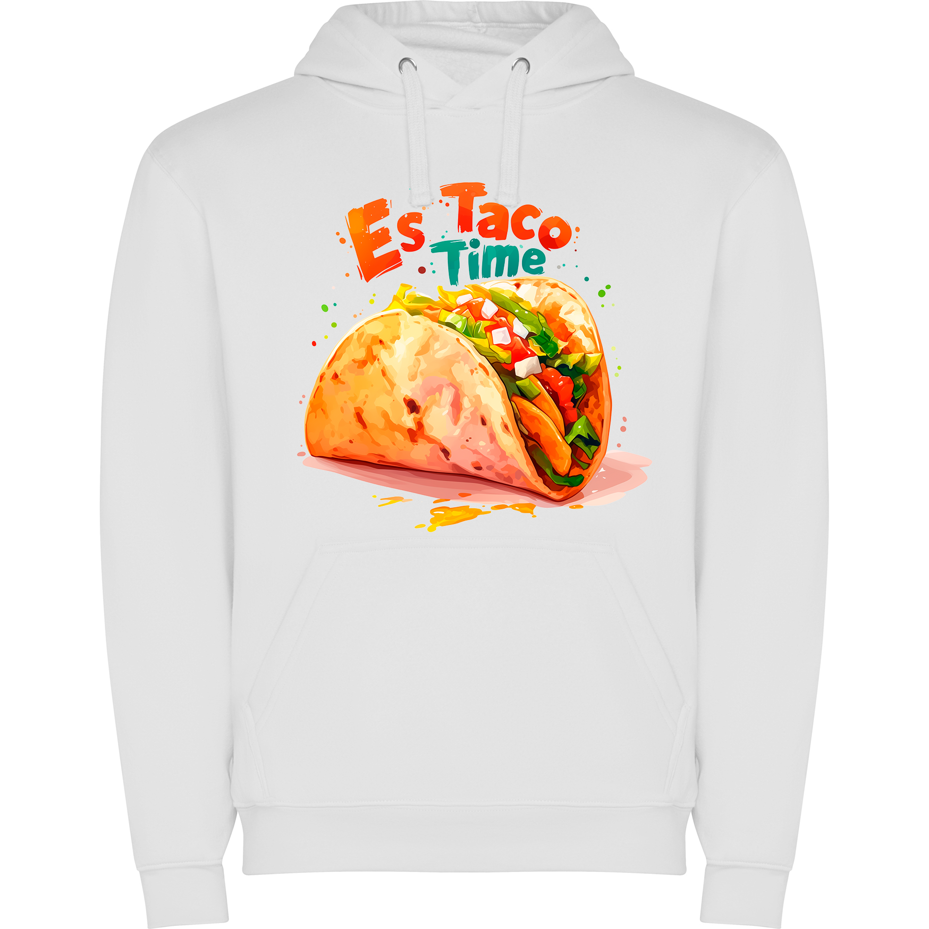 Sudadera con estampado gráfico "Taco Time"