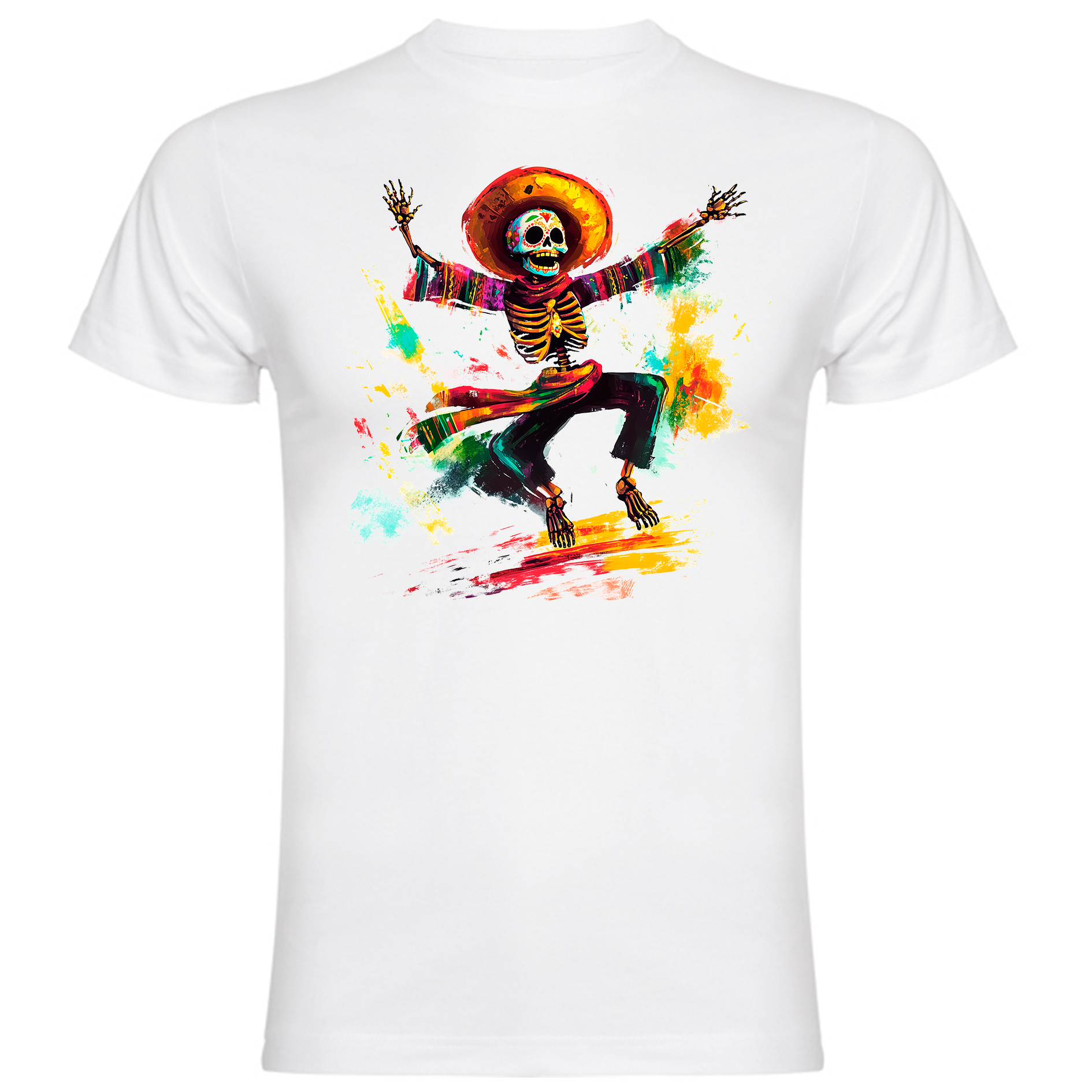 Sudadera con estampado gráfico "Día de los Muertos"