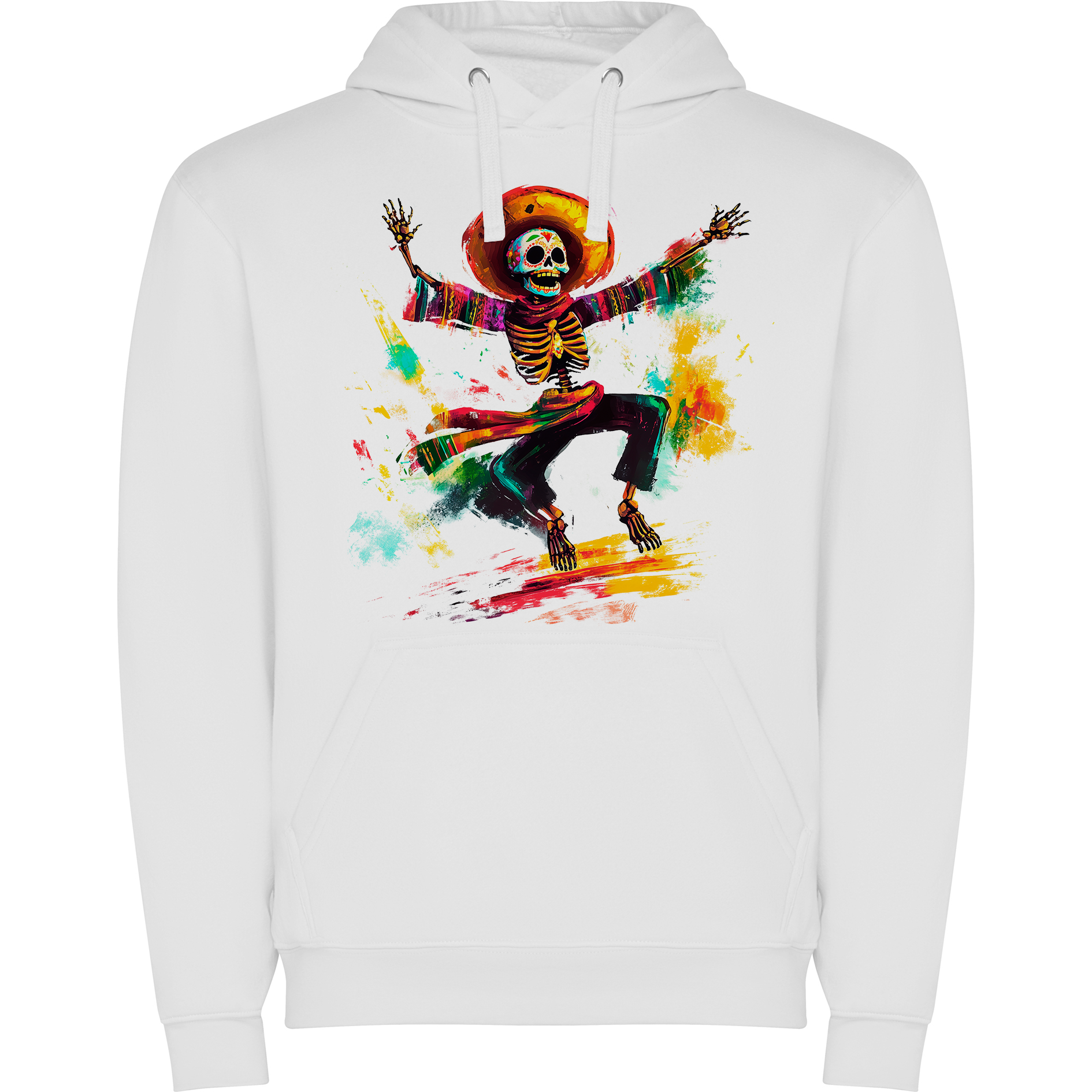 Sudadera con estampado gráfico "Día de los Muertos"