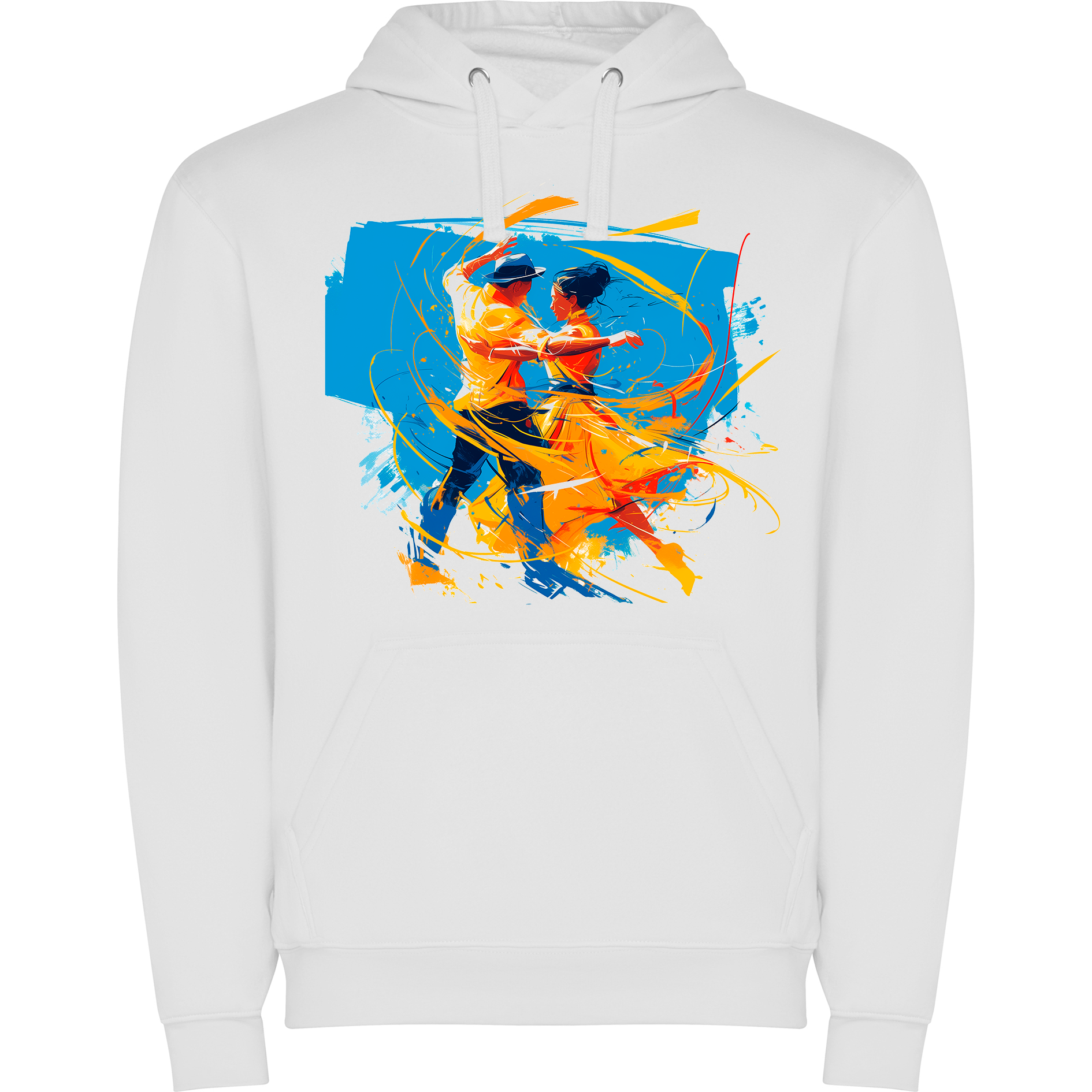 Sudadera con estampado gráfico "Ritmos de Salsa"