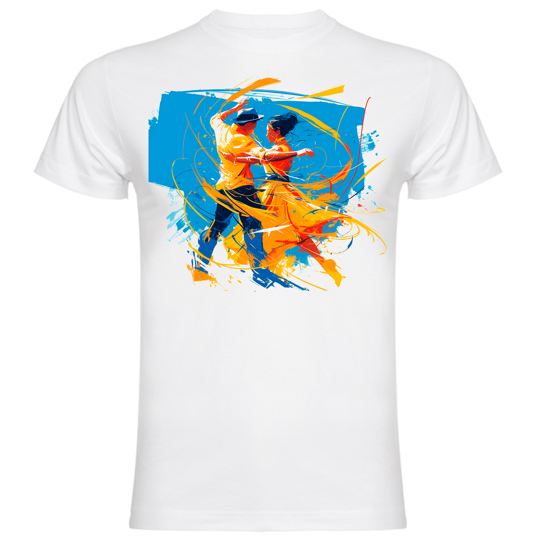 Sudadera con estampado gráfico "Ritmos de Salsa"