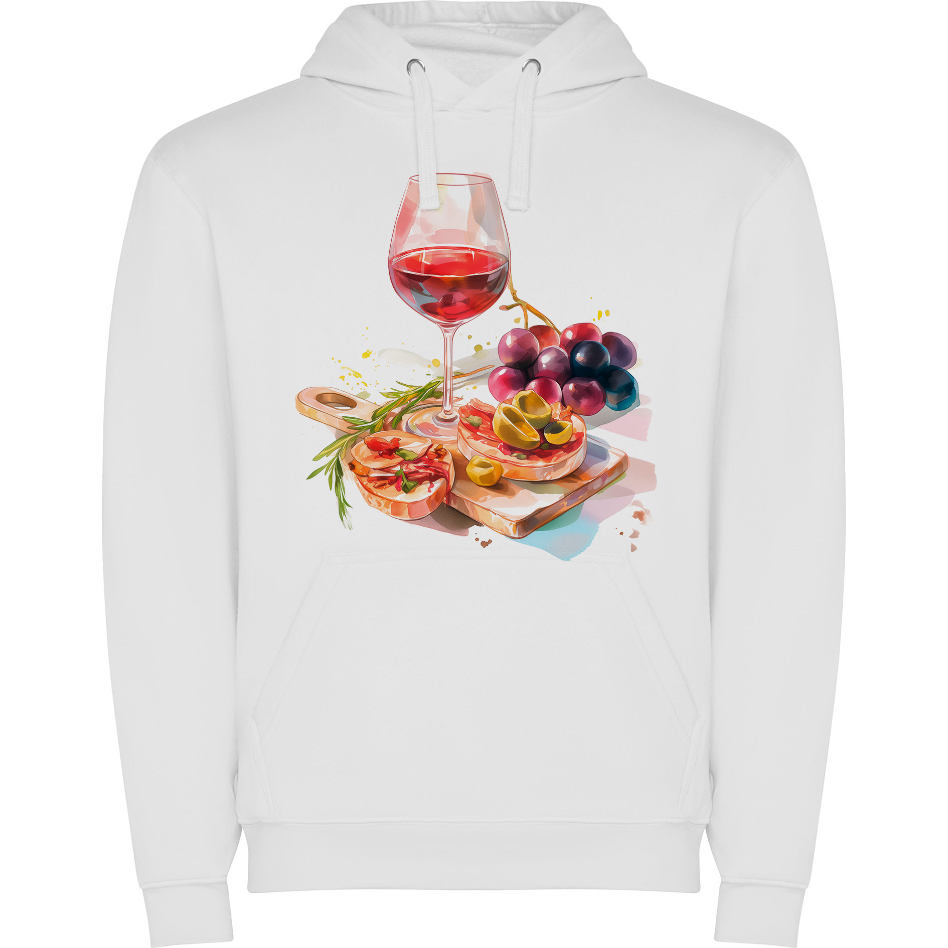 Sudadera con estampado gráfico "Tapas"
