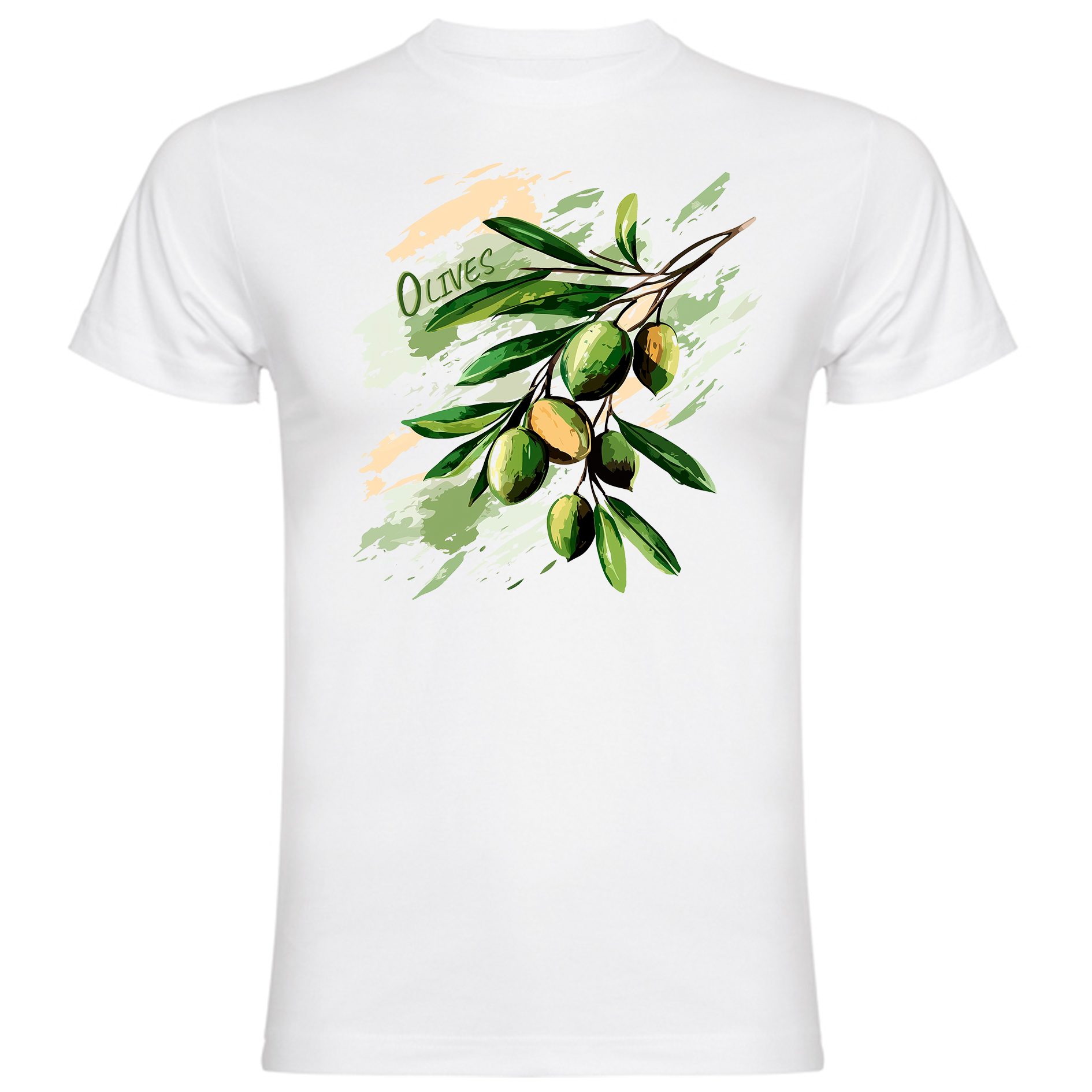 Sudadera con estampado gráfico "Rama de olivo"