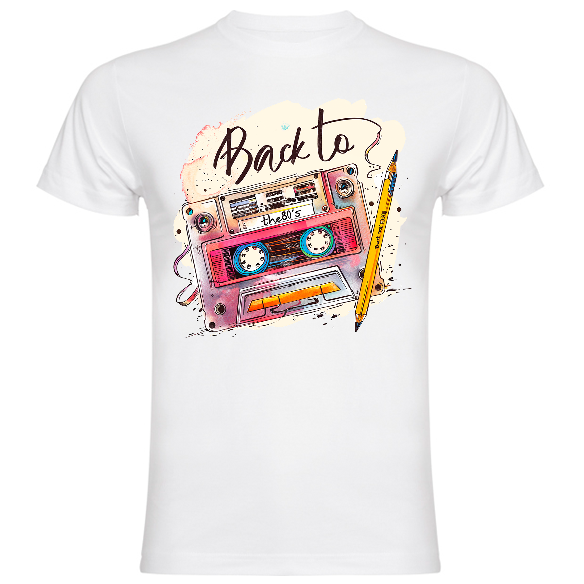 Sudadera con estampado gráfico "Regreso a los 80"