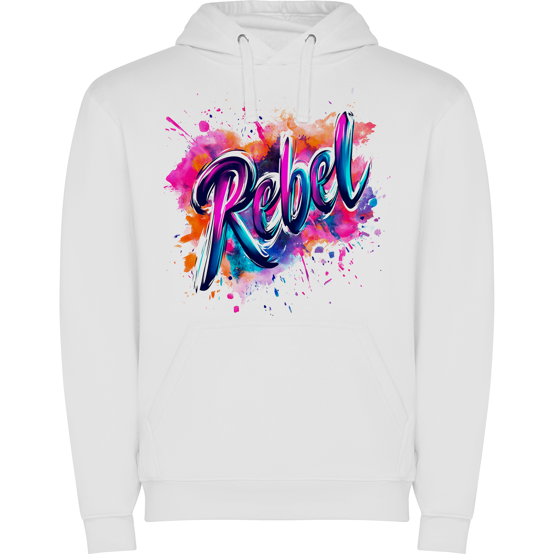 Sudadera con estampado gráfico "Rebelión en el diseño"