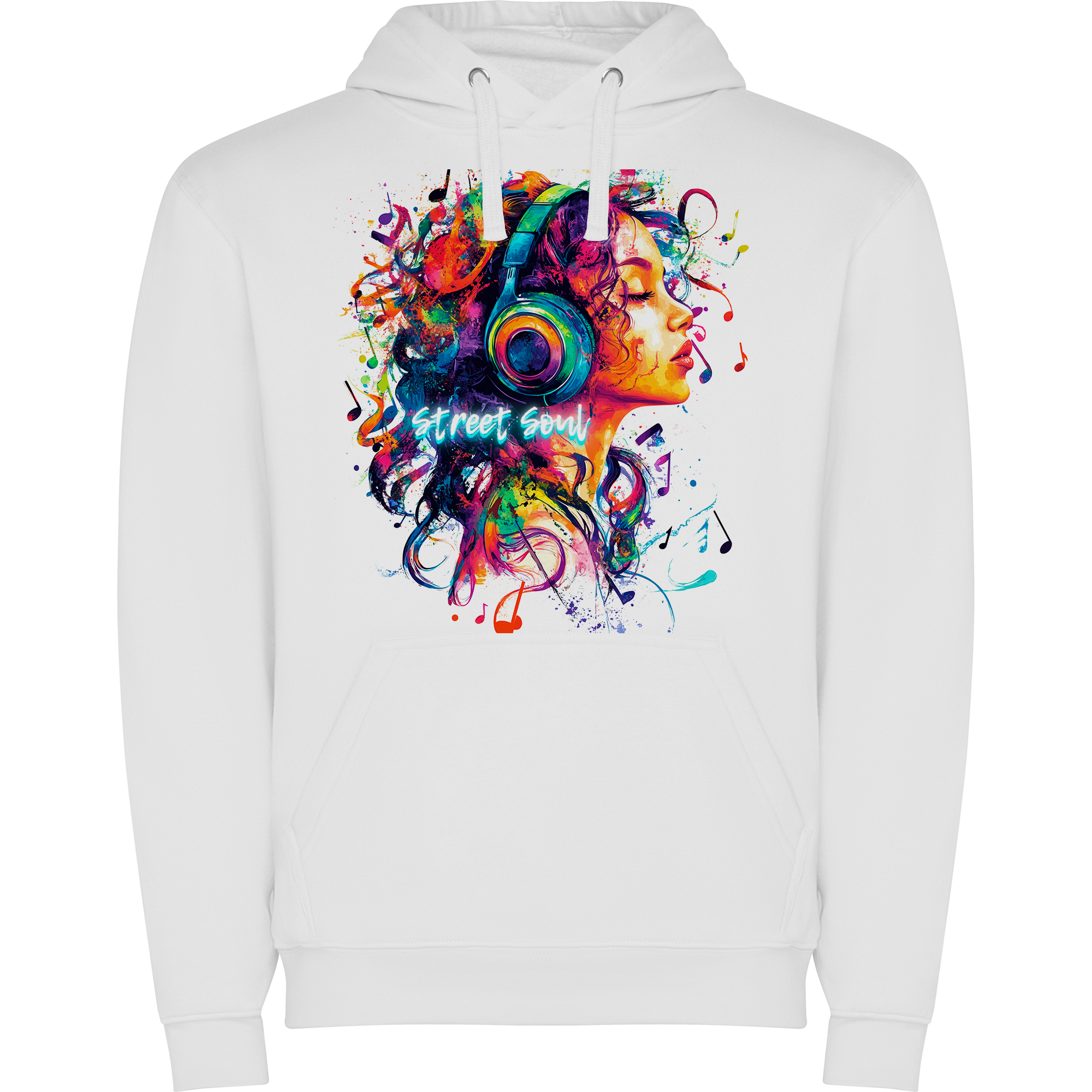 Sudadera con estampado gráfico "'Street Soul'"