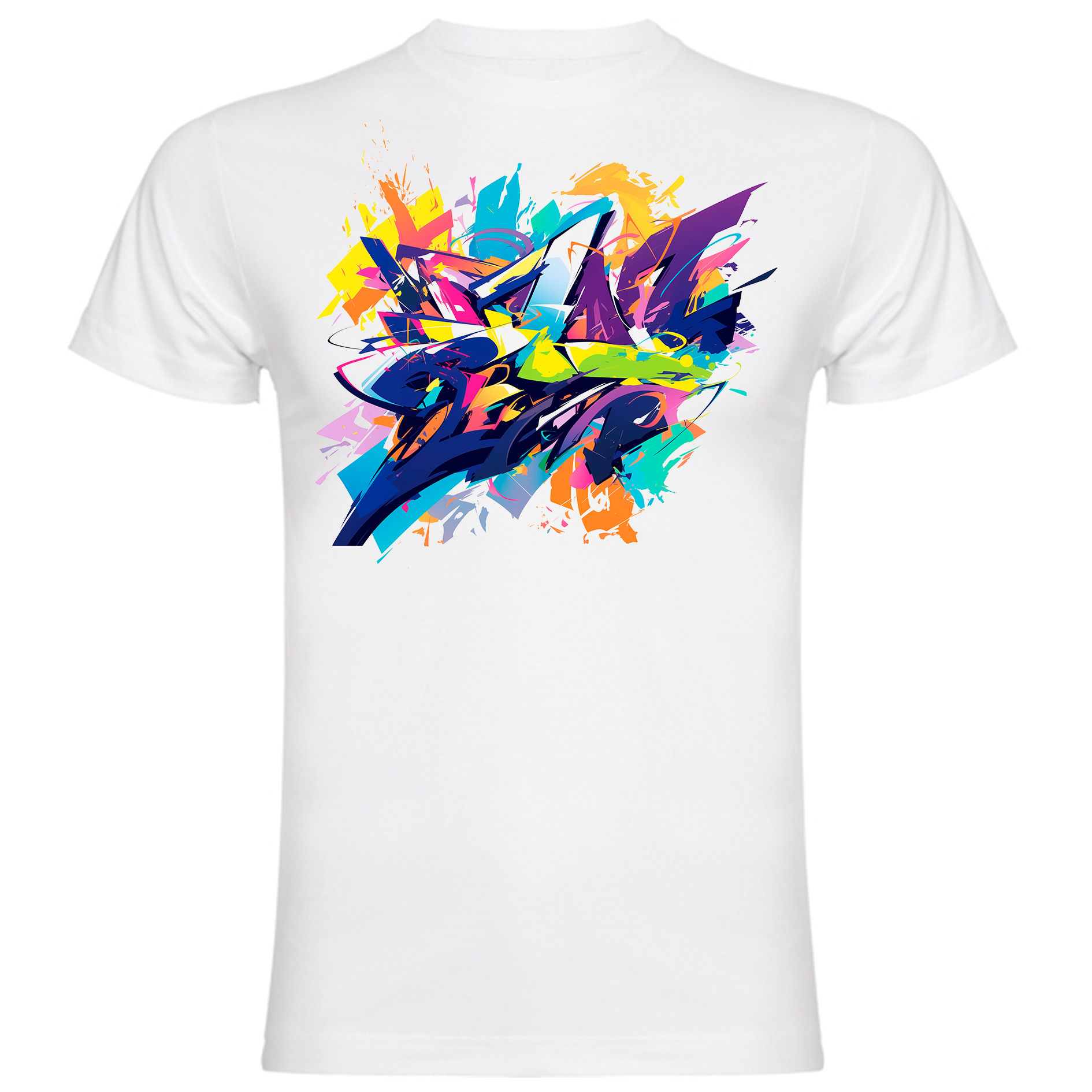 Sudadera con estampado gráfico "Líneas abstractas"
