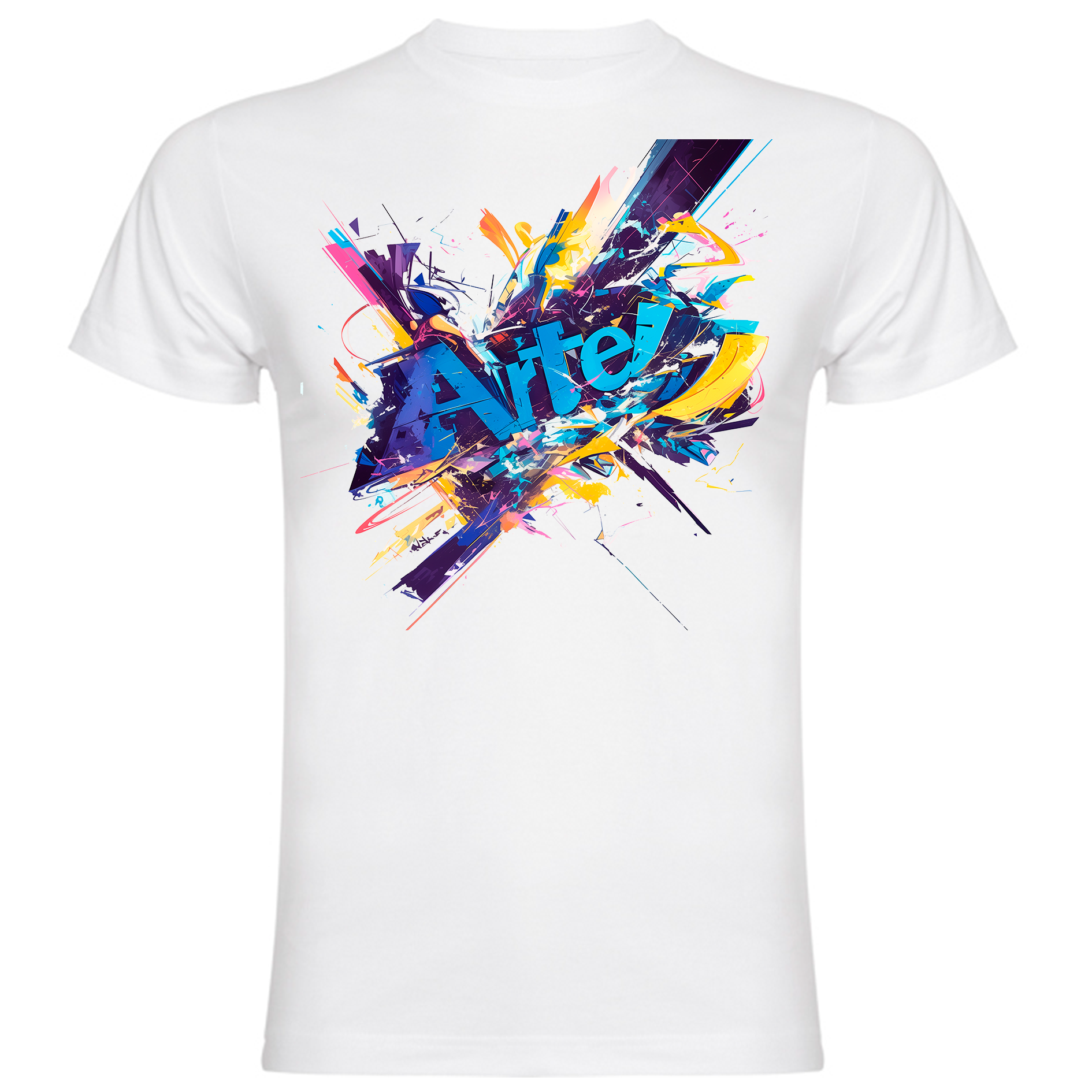 Sudadera con estampado gráfico "Arte"