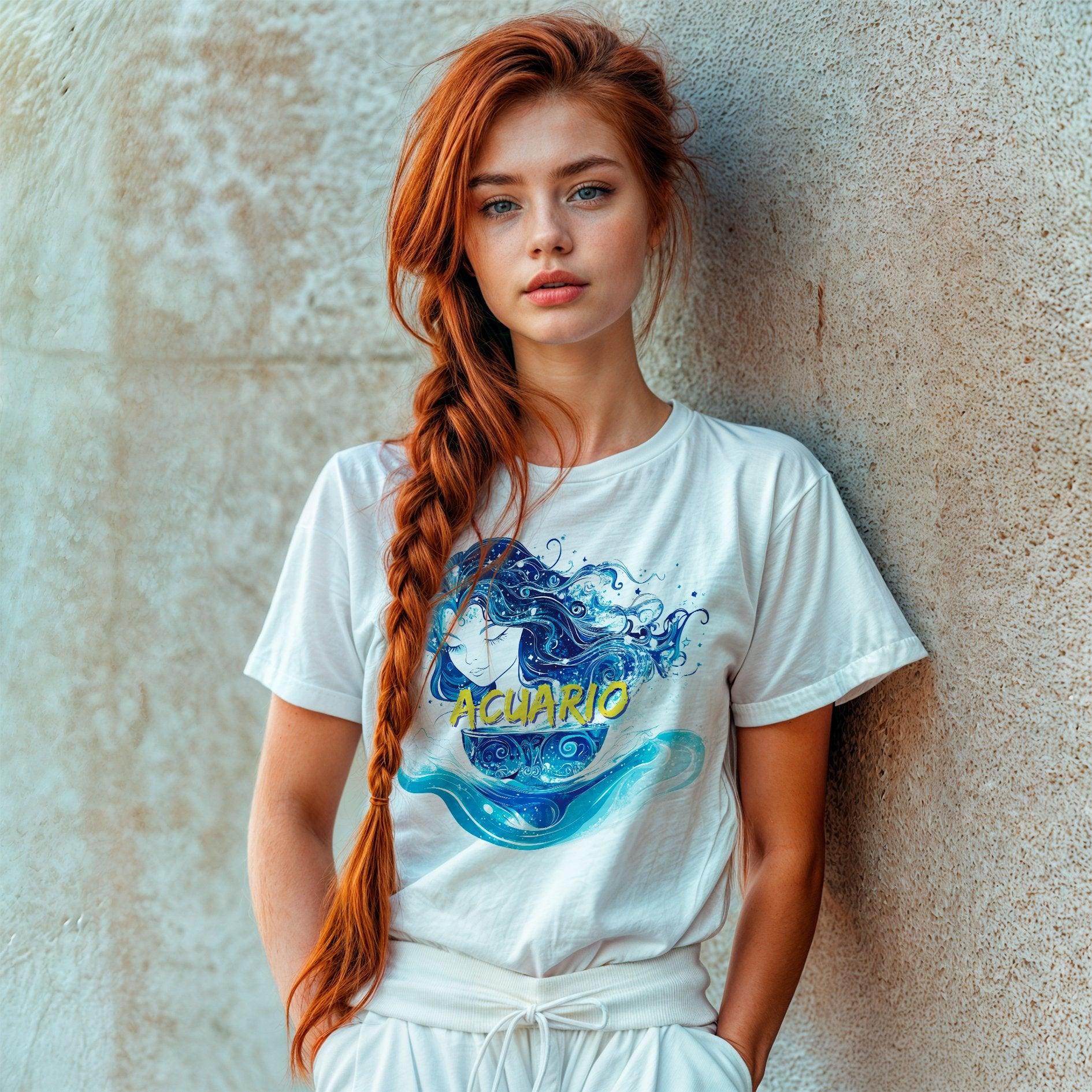 Acuario en forma de mujer con copa decorada con el patrón de Gaudí - Weare Young