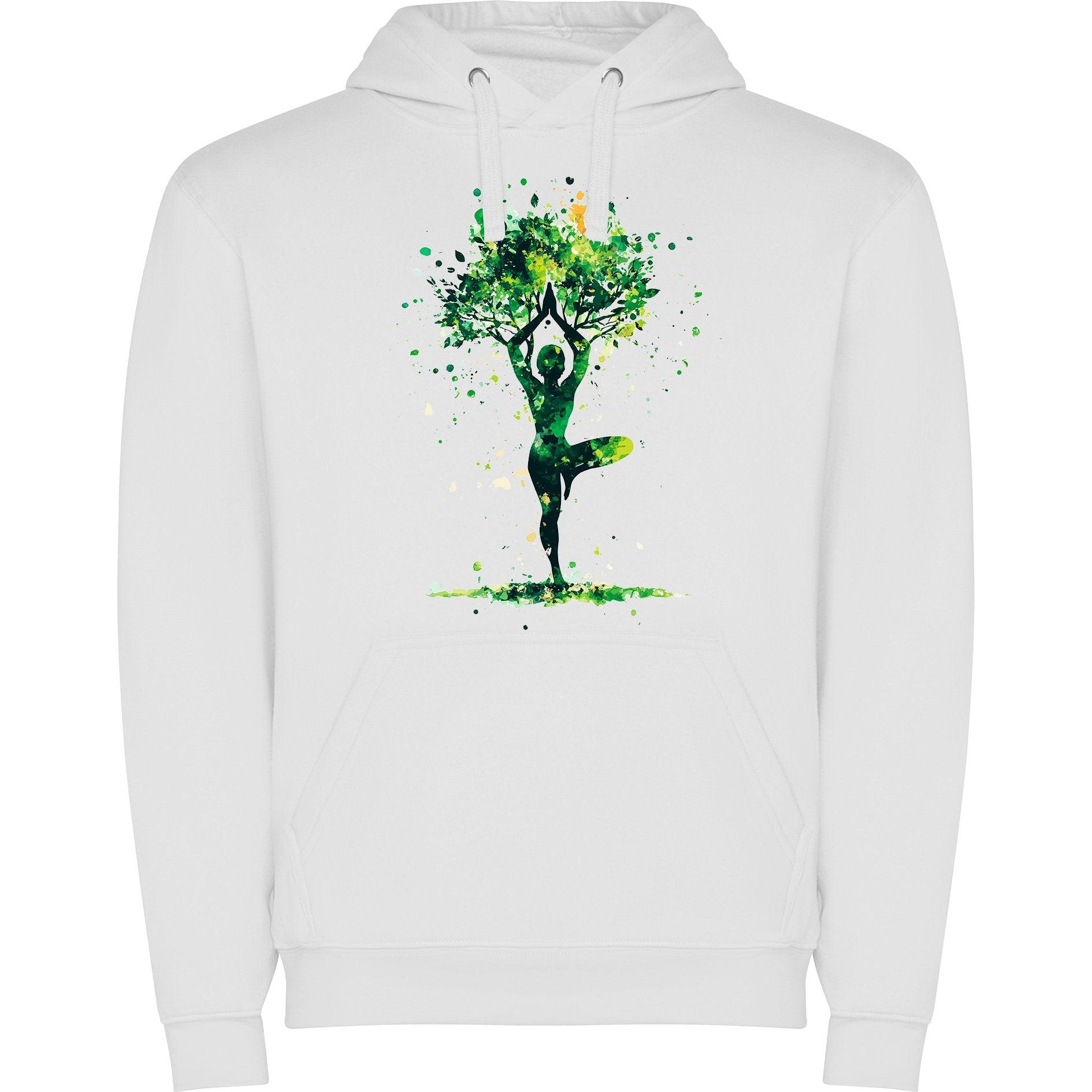 Sudadera con estampado gráfico "Árbol"