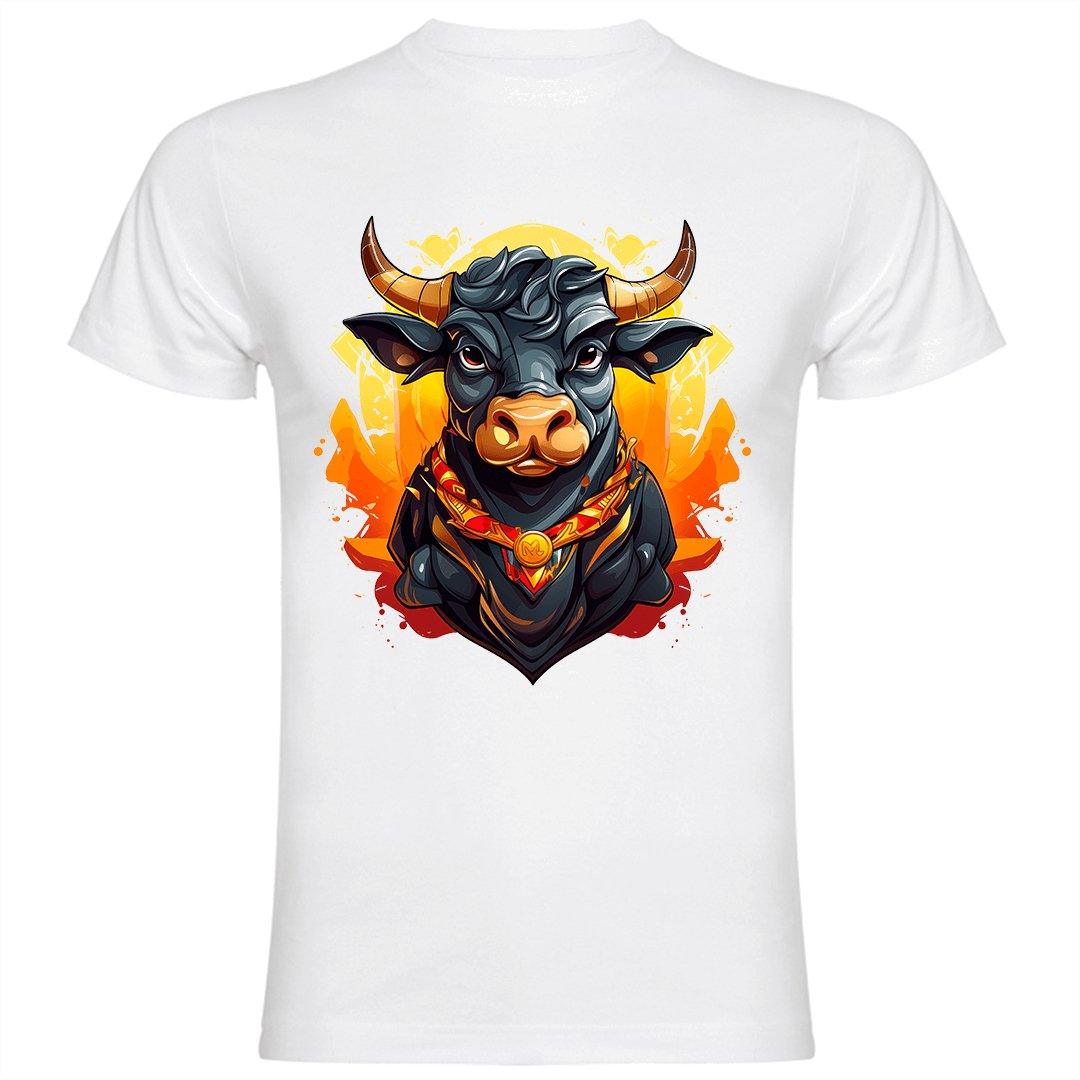 Camiseta infantil con silueta de toro - Weare Young