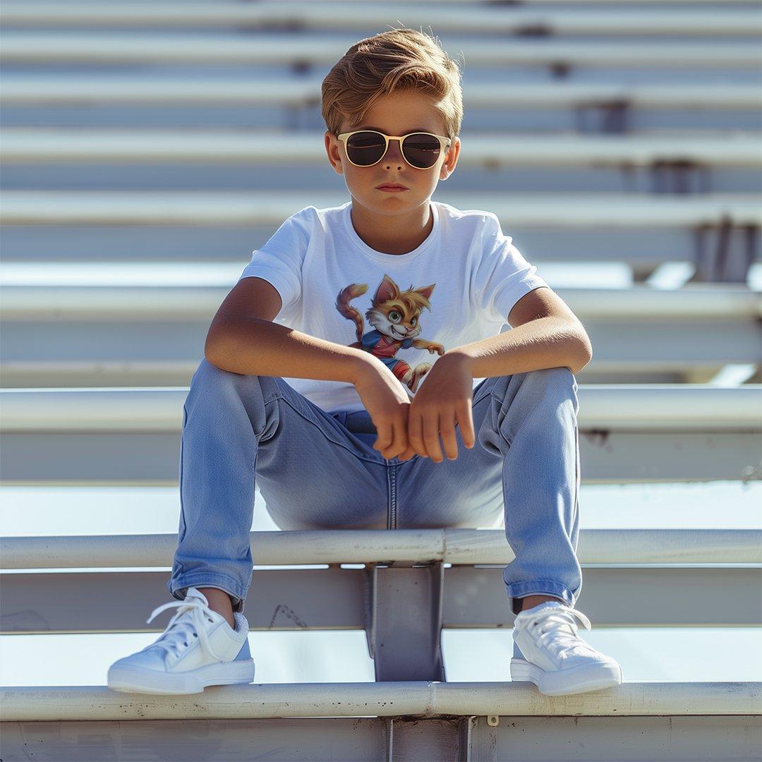 Gato jugando al fútbol - Weare Young