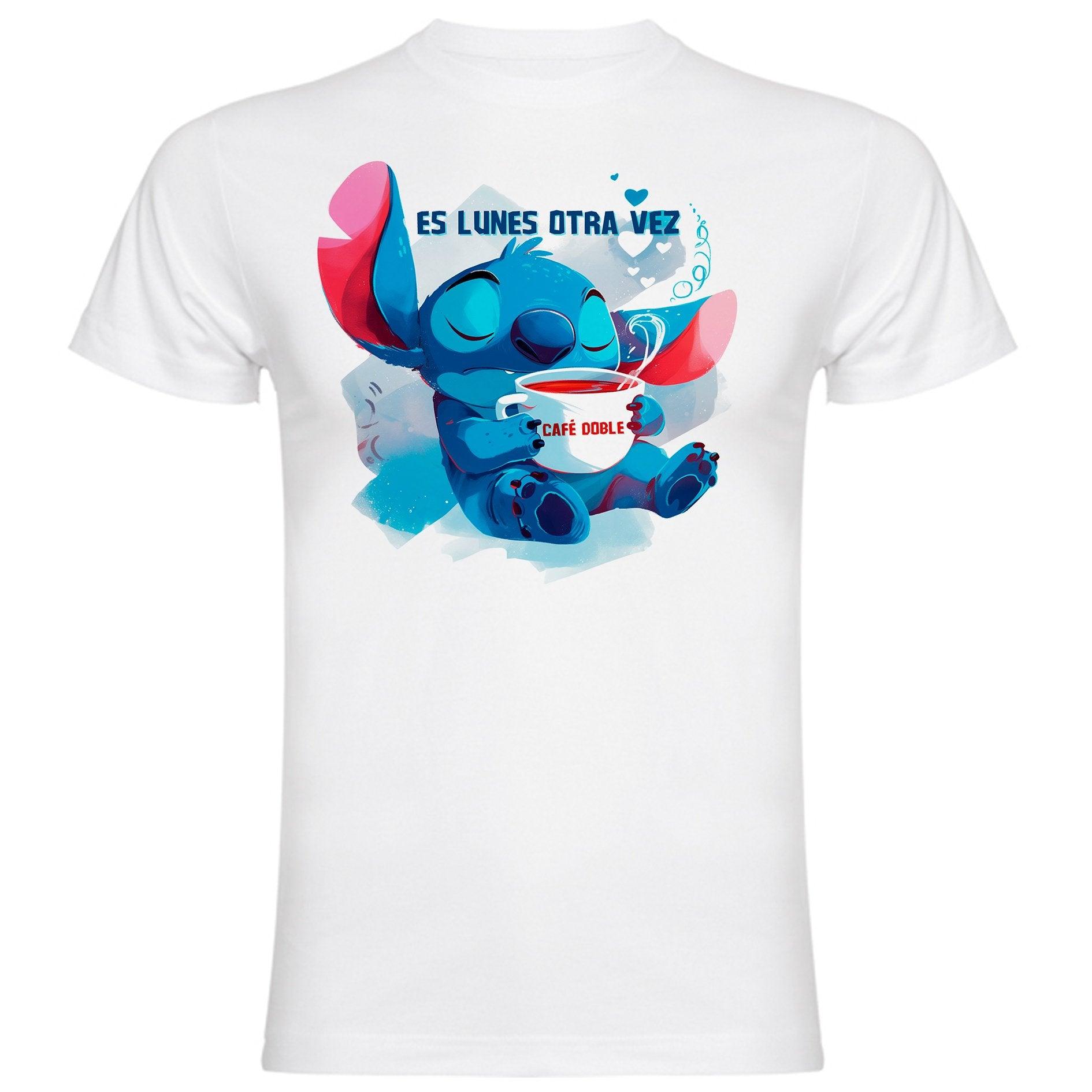 Stitch soñoliento y la frase "Es lunes otra vez" - Weare Young